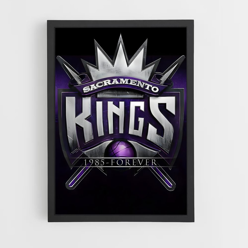 Poster Sacramento Vibes – affiche Basketball (vue 2)